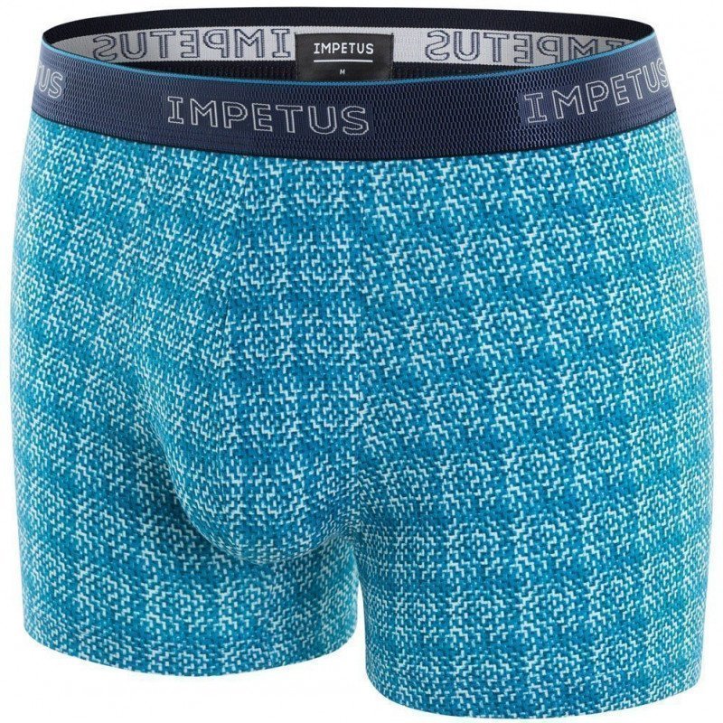 IMPETUS Boxer Homme Coton VINCI Turquoise