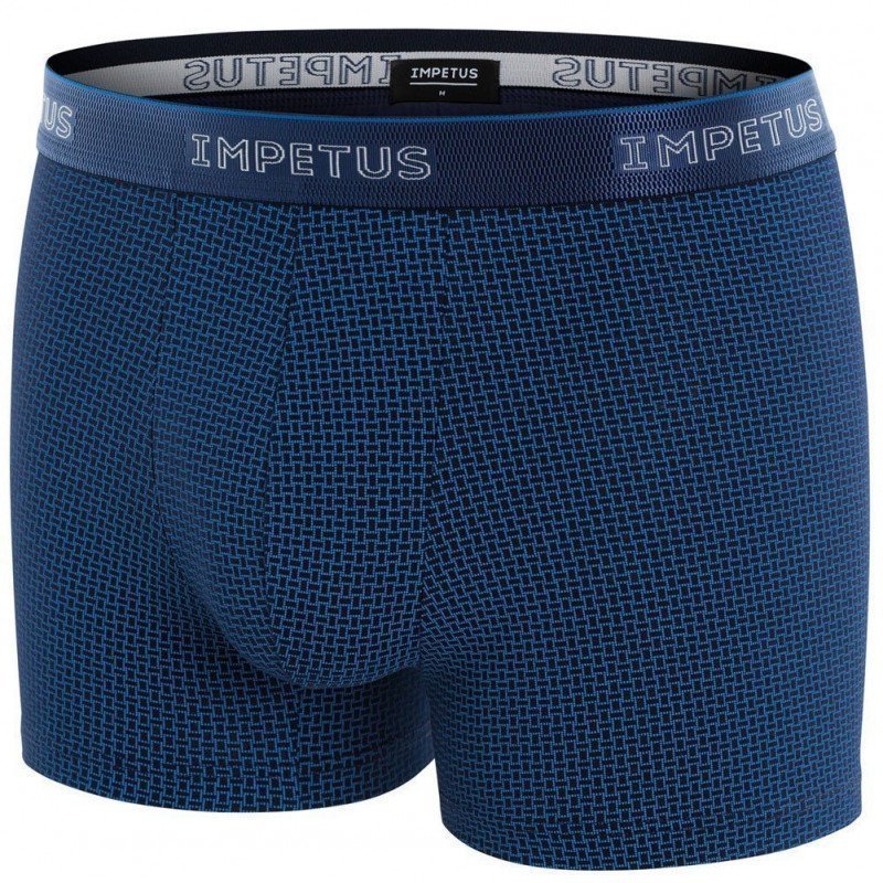 IMPETUS Boxer Homme Coton AREZZO Bleu Marine