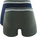 LOT DE 2 Boxer Sous-vêtements Homme BIO Bleu et Etain
