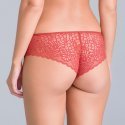 DIM Shorty Femme Microfibre Dentelle SUBLIM FASHION Rouge Impérial