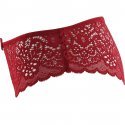 DIM Shorty Femme Microfibre Dentelle SUBLIM FASHION Rouge Impérial