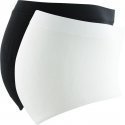 LOT DE 2 Boxer Sous-vêtements Femme ECO Noir et Blanc