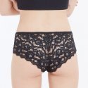 LOT DE 2 Shorty Sous-vêtements Femme DENTELLE Noir et Bleu