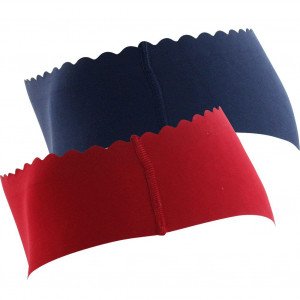 DIM Lot de 2 Boxers string Femme Microfibre BODY TOUCH Rouge BLeu