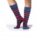 CRAZYSOCKS Chaussettes Homme Coton RAB Noir Rouge