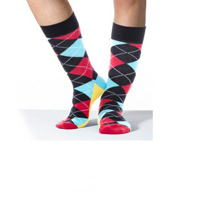 Chaussettes Homme BUO Gris et Bleu