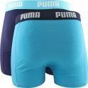 LOT DE 2 Boxer Sous-vêtements Homme BASIC Bleu et Marine
