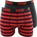 PUMA STRIPE Noir Rouge