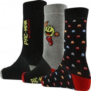 NO PUBLIK 3 paires Chaussettes Homme CHARACTERS Nr Rge Gr PAC MAN