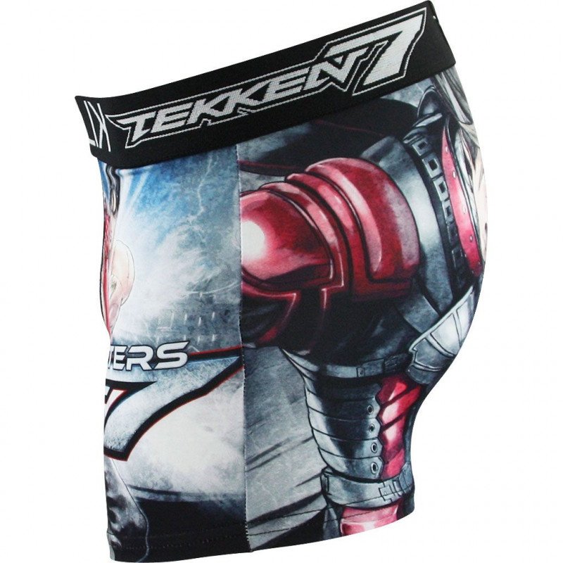 NO PUBLIK Boxer Homme Microfibre STYLE Gris Rouge TEKKEN