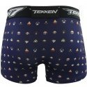 NO PUBLIK Boxer Homme Microfibre PIXELS Marine TEKKEN