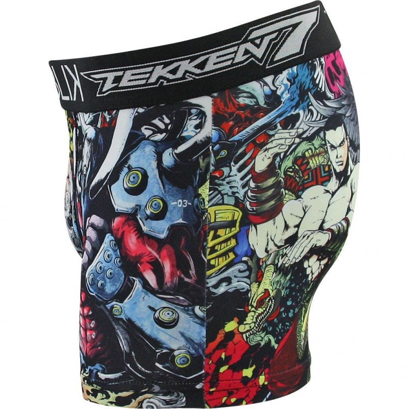 NO PUBLIK Boxer Homme Microfibre COLORS Multicolore TEKKEN