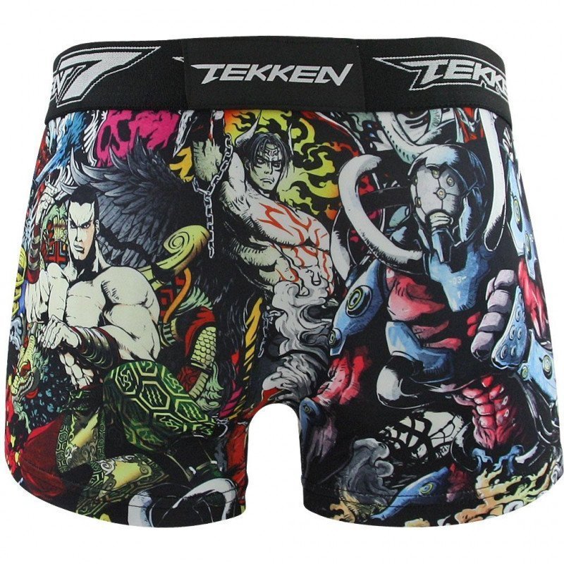 Boxer Homme VINTAGE Multicolore et Noir