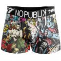 Boxer Homme VINTAGE Multicolore et Noir