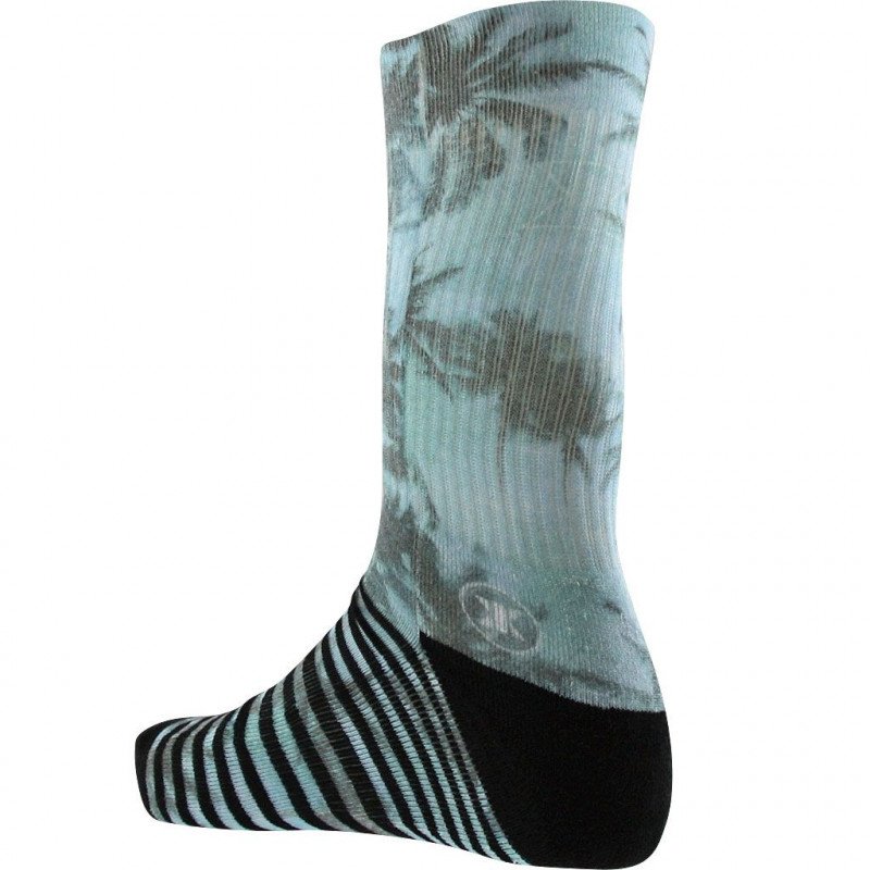 NO PUBLIK Chaussettes Homme Coton PALM Bleu Noir