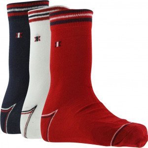 NO PUBLIK 3 paires Chaussette Homme Coton FRANCE Bleu Blanc Rouge