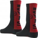 LEVI'S Lot de 2 paires de Chaussettes Mixte Coton TAB Noir Rouge