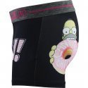 NO PUBLIK Boxer Homme Microfibre D OH Noir Rose THE SIMPSONS