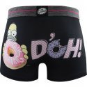 NO PUBLIK Boxer Homme Microfibre D OH Noir Rose THE SIMPSONS