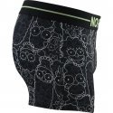 NO PUBLIK Boxer Homme Microfibre FUNKY BLACK Noir Gris THE SIMPSONS