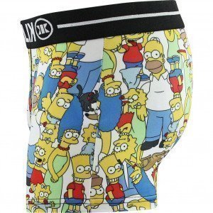 NO PUBLIK Boxer Homme FUNKY COLOR Blanc Multicolore THE SIMPSONS