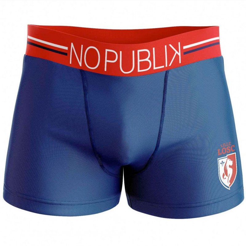 NO PUBLIK Boxer Homme Coton PLAIN Marine LOSC