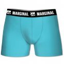 MARGINAL Boxer Homme Coton FIRST Cyan