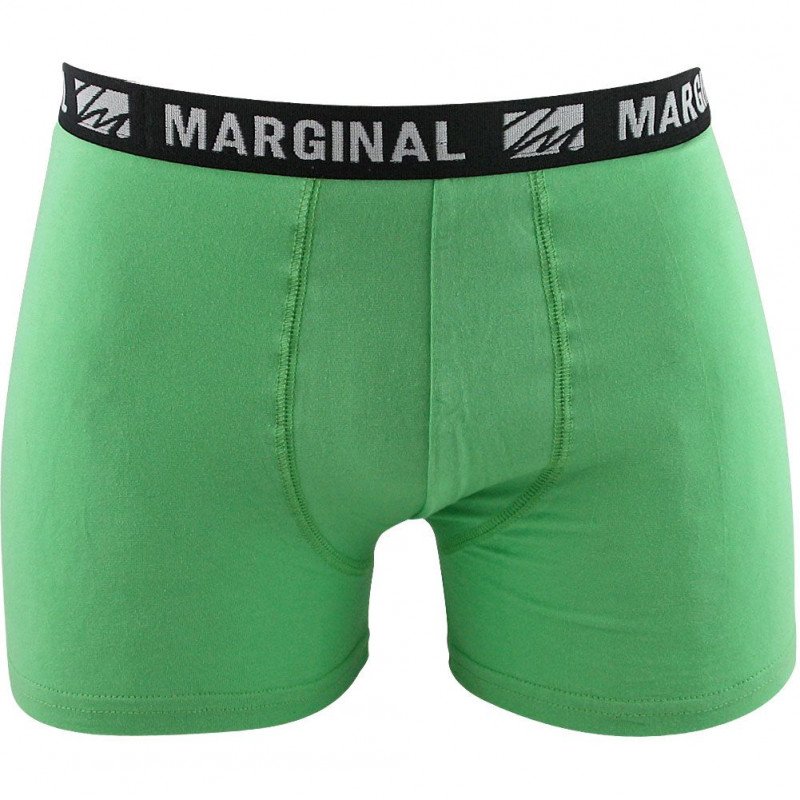 MARGINAL Boxer Homme Coton FIRST Vert