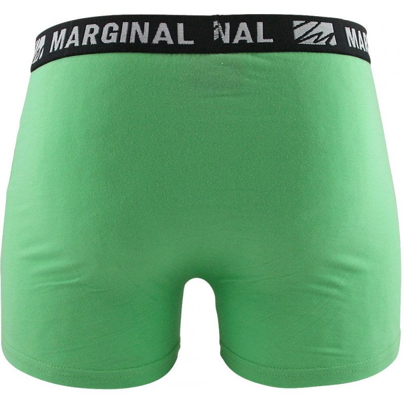 MARGINAL Boxer Homme Coton FIRST Vert