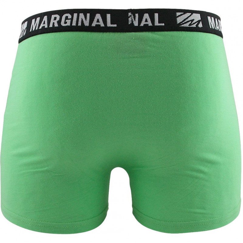 Boxer Homme FIRST Vert et Noir
