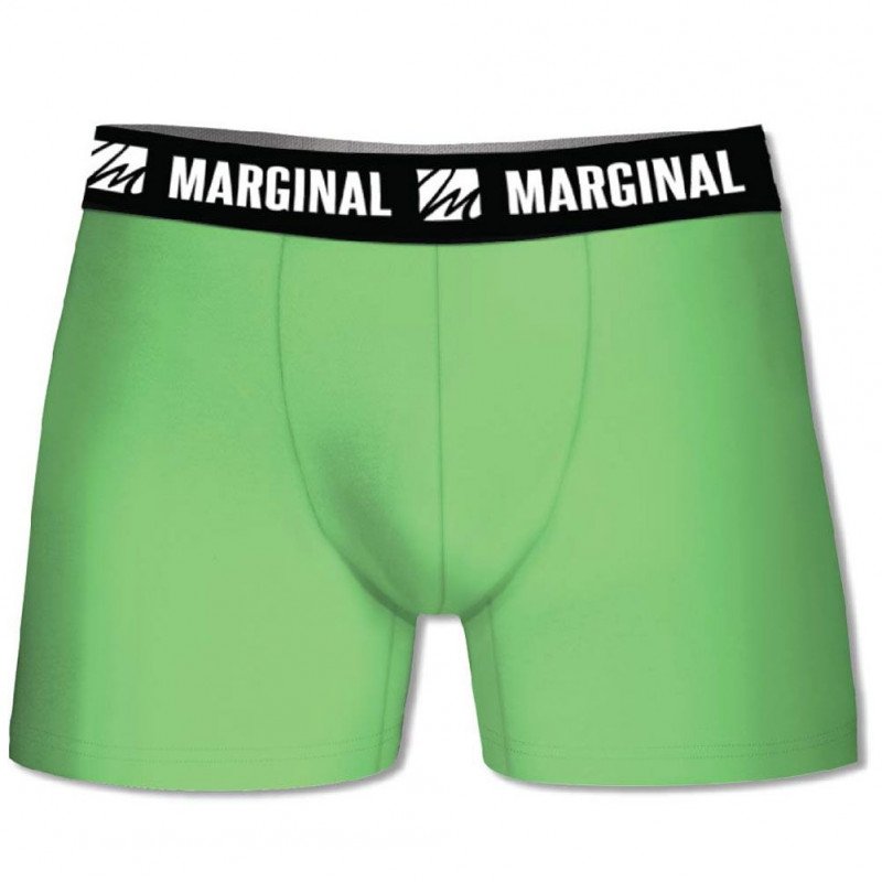 MARGINAL Boxer Homme Coton FIRST Vert