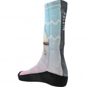 PULL IN Chaussettes Mixte Coton ICECREAM Rose Bleu