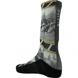 PULL IN Chaussettes Mixte Coton KING OF TRAIL Gris Noir