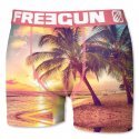 Boxer Homme PAL Rose et Jaune