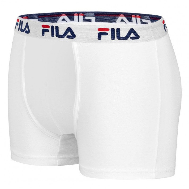 FILA Boxer Homme Coton CEINT Blanc