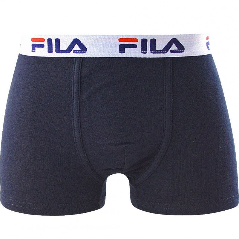 FILA Boxer Homme Coton CEINT Marine