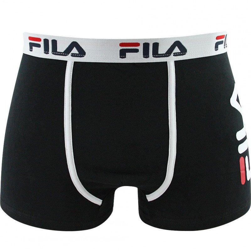 Boxer Homme CUISSE Noir et Blanc
