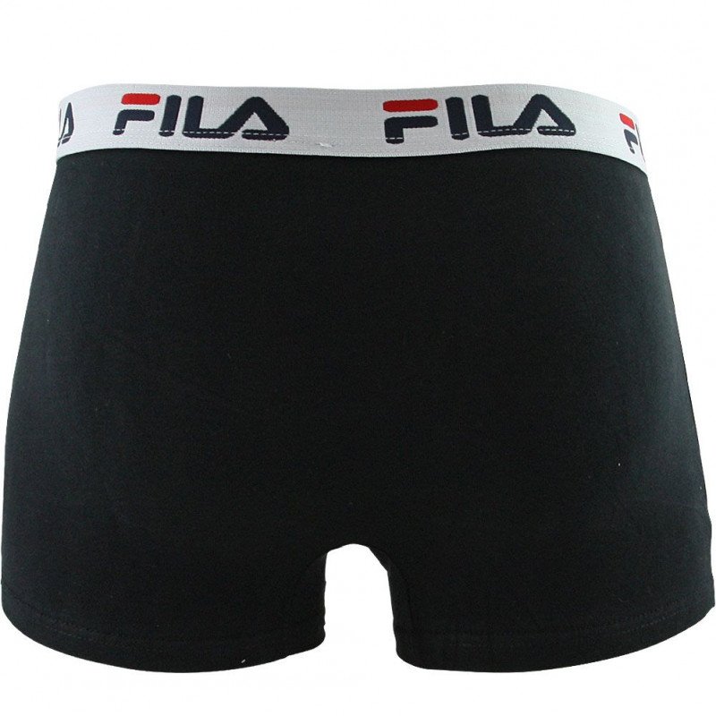 Boxer Homme CUISSE Noir et Blanc