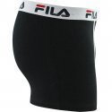 FILA Boxer Homme Coton CUISSE Noir