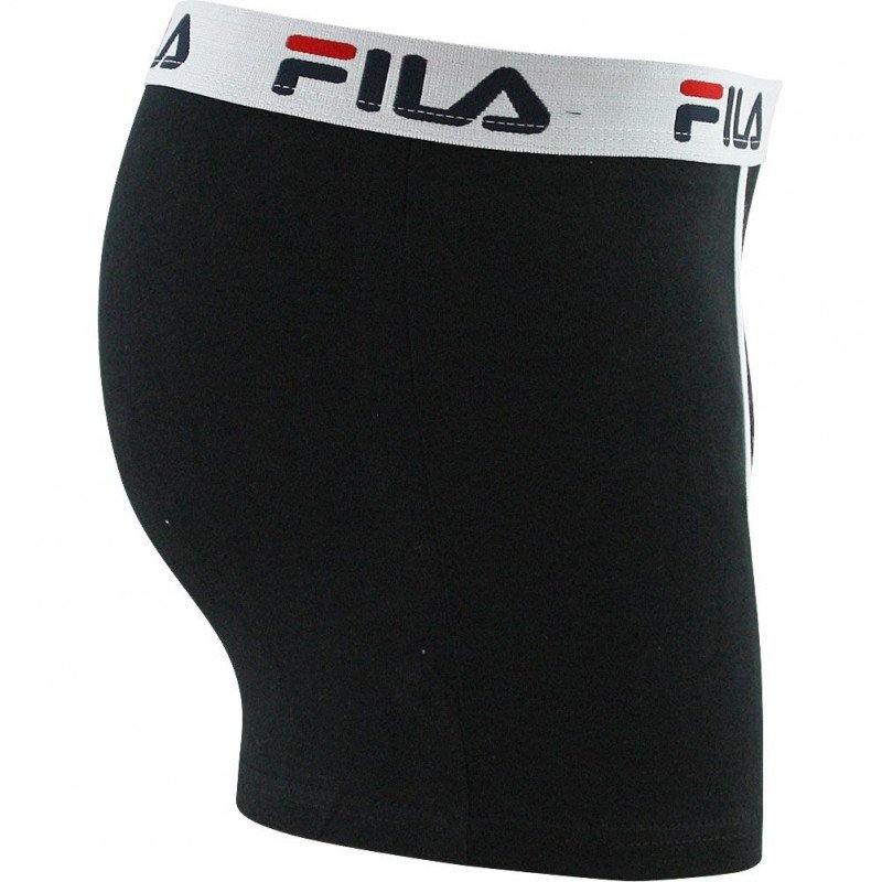 Boxer Homme CUISSE Noir et Blanc