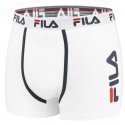 FILA Boxer Homme Coton CUISSE Blanc