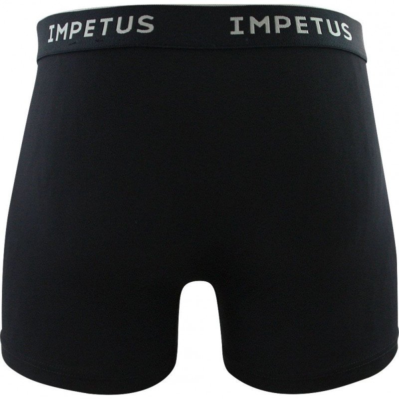 IMPETUS Boxer Homme Microfibre recyclée VOYAGER Noir