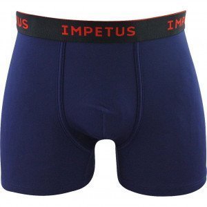 IMPETUS Boxer Homme Microfibre recyclée VOYAGER Bleu Rouge