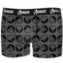 Boxer Garçon BCASS1 Gris et Anthracite