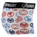 MARVEL Boxer Garçon Coton BCASS1 Blanc