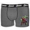 Boxer Garçon BCASS2 Gris et Noir