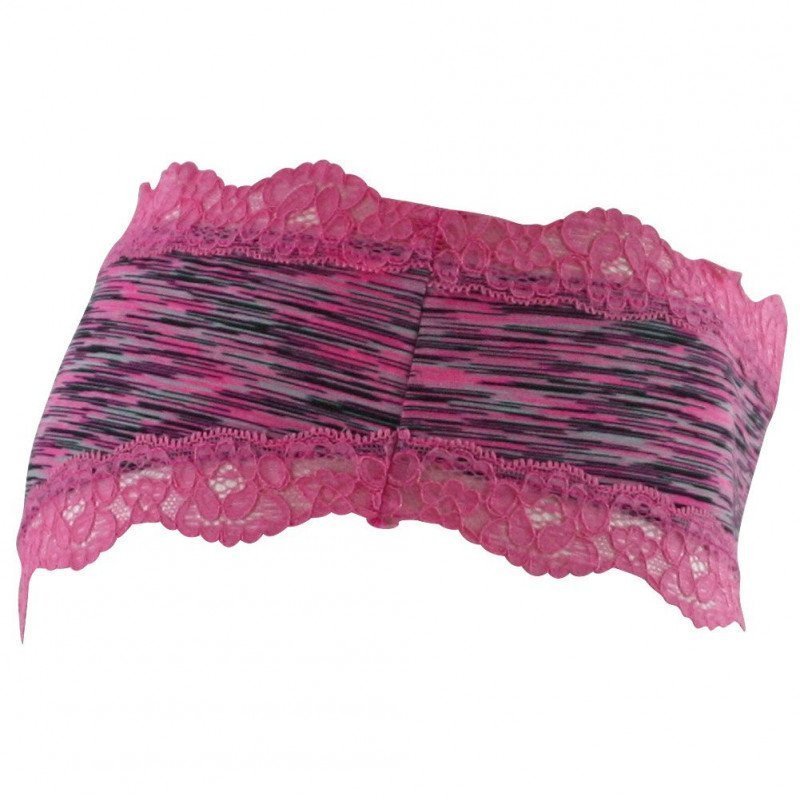 SWEETIZ Shorty Femme Dentelle TGASS1 Rose Noir