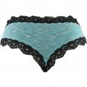Shorty Femme TGASS1 Bleu et Noir
