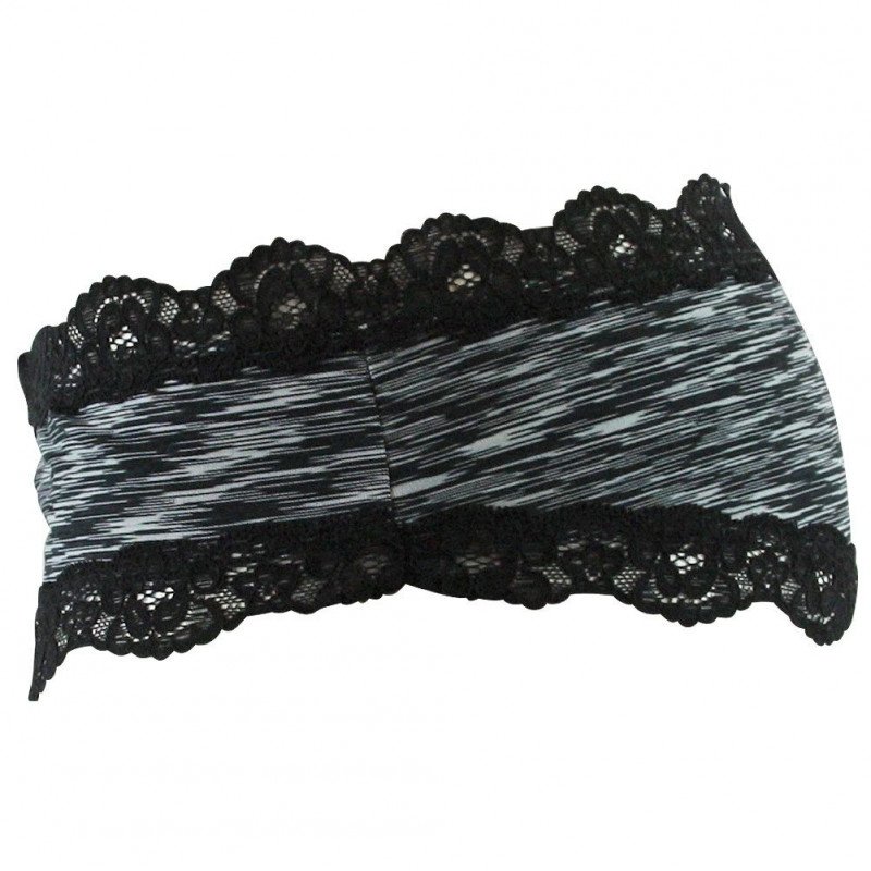 SWEETIZ Shorty Femme Dentelle TGASS1 Noir Gris