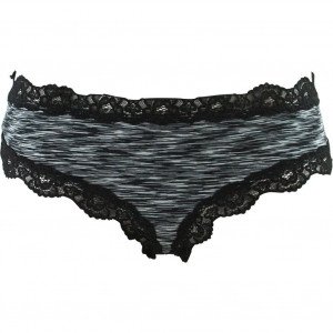 SWEETIZ Shorty Femme Dentelle TGASS1 Noir Gris